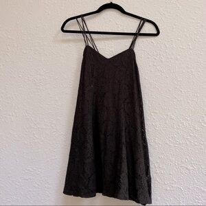 Urban Outfitters Pins and Needles Lace Black Dress Size X-Small Mini Dress